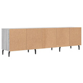 vidaXL Szafka pod TV, szary dąb sonoma, 150x30x44,5 cm