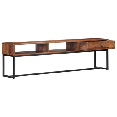 vidaXL Szafka pod TV, 160x30x45 cm, lite drewno sheesham
