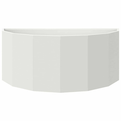 Donica Biały 90 x 45 x 35 cm Stal
