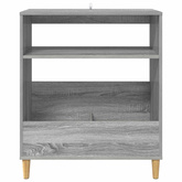 Stojak na odtwarzacz płyt Szary Sonoma 71 x 39,5 x 83 cm