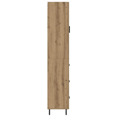 Highboard Dąb rzemieślniczy 34,5 x 34 x 180 cm