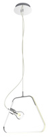 lampa sufitowa wisząca candellux apeti ikaria E27 led+12w led chromowy4000k
