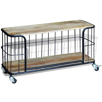 vidaXL Szafka pod TV, drewno mango, 100x40x45 cm