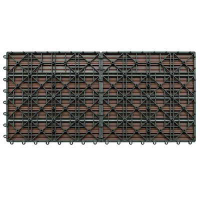 Płytka Tarasowa 6 pcs Brązowy 60 x 30 cm