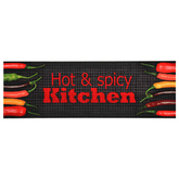 vidaXL Kuchenny dywanik podłogowy Hot & Spicy, 60x300 cm
