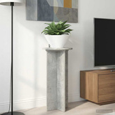 Stojak na rośliny 2 pcs Betonowy szary 29,5 x 29,5 x 60 cm
