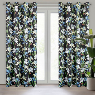 Zasłona Maja czarna 140x250