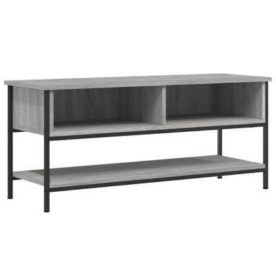 vidaXL Szafka pod TV, szary dąb sonoma, 100x35x45 cm