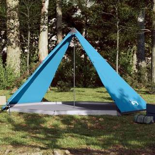 vidaXL Namiot rodzinny tipi, 8-os., niebieski, wodoszczelny model standard