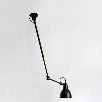 Lampe Grass  Lampa Sufitowa Czarna Matowa