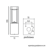 Lampa ogrodowa stojąca FKW-500