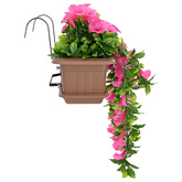 Sztuczne Kwiaty Purpurowy czerwony 55 x 20 x 55 cm PE i stal