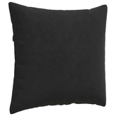 Poduszki na sofę 2 pcs Czarny 45 x 45 cm Tkanina sztruksowa
