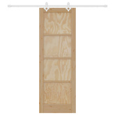 Drzwi przesuwne Naturalne i białe 73,5 x 211 cm