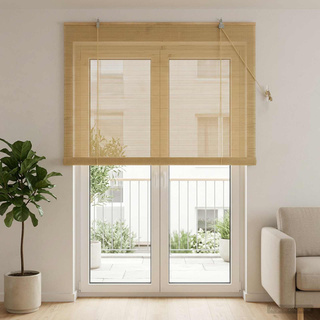 Roleta naturalny 130 x 220 cm Bambus