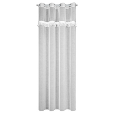 Firana Kiara biała 140x250