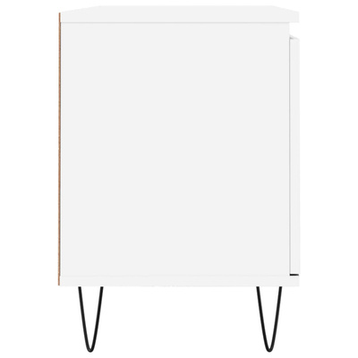 Szafka pod TV, biała, 104x35x50 cm, materiał drewnopochodny vidaXL