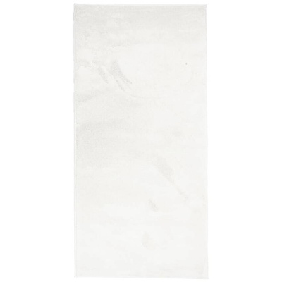 vidaXL Dywan OVIEDO z krótkim włosiem, kremowy, 100x200 cm