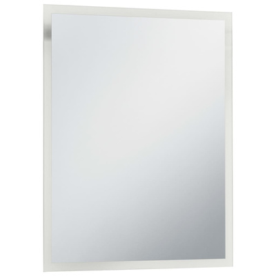 vidaXL Ścienne lustro łazienkowe z LED, 50 x 60 cm