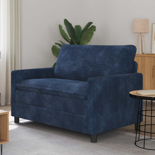 Sofa Granatowy 126 x 81 x 87,5 cm Poliester