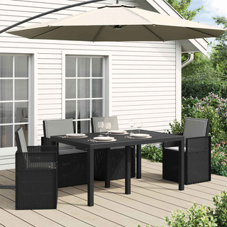 Poduszki na Siedzisko i Oparcie 4 pcs jasnoszary 47 x 45 x 2 cm
