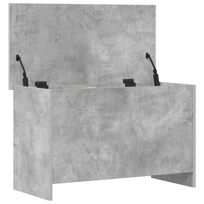 Skrzynia na przechowywanie Betonowy szary 80 x 40 x 50 cm