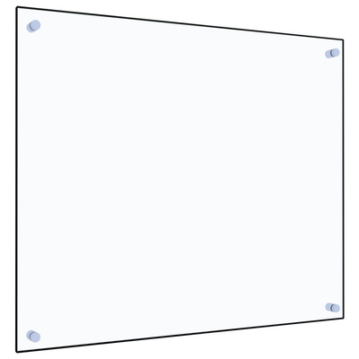Panel ochronny do kuchni, przezroczysty, 70x60 cm, szkło