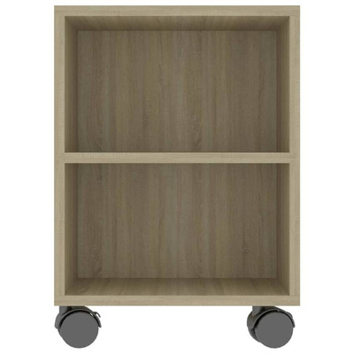 vidaXL Szafka pod TV, dąb sonoma, 120x35x48 cm materiał drewnopochodny