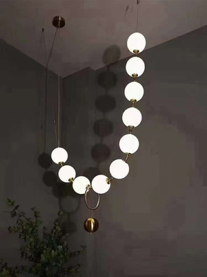 LAMPA JAK NASZYJNIKI Z PEREŁ – PEARL PERLA ADANI AD161
