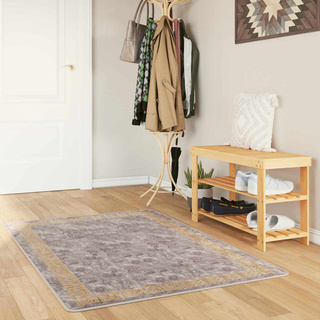 Chodnik dywanowy MARSA Szary 100 x 200 cm Poliester i PVC