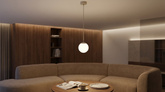 Lampa wisząca z kloszem nad okrągły stół, 1 x E14 K-6040 z serii RAYA