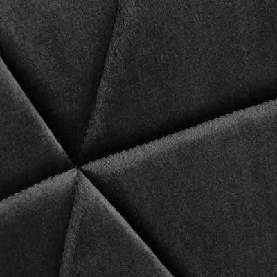 4Rico Krzesło skandynawskie QS-186 aksamit czarne 147836