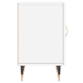 vidaXL Szafka pod TV, biała, 150x30x50 cm, materiał drewnopochodny wariant 7