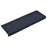 Maty na schody samoprzylepne 15 szt. 65x21x4 cm Niebieskie prostokątne krawędzie