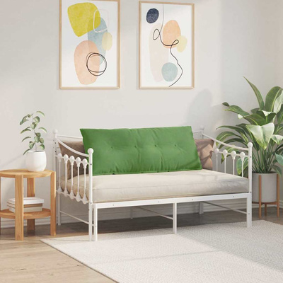 Poduszka na plecy Jasnozielony 120 x 50 cm Tkanina sztruksowa