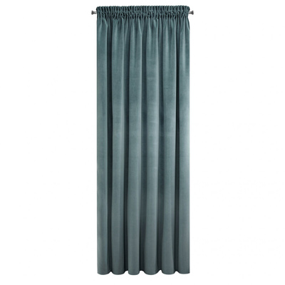 Zasłona Kristi jasnoniebieska 140x270