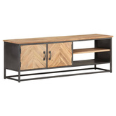 vidaXL Szafka pod TV, 120x30x40 cm, lite drewno akacjowe