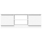 vidaXL Szafka pod TV, z drzwiczkami, biała, 102x30x36 cm