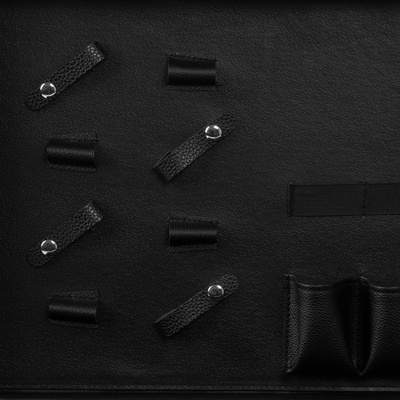 Walizka fryzjerska barberska biało czarna 136914