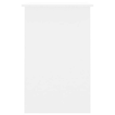 vidaXL Biurko, białe, 100x50x76 cm, materiał drewnopochodny