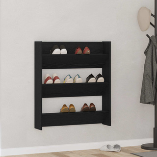 Szafka na buty 80 x 18 x 90 cm Materiał drewnopochodny