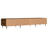 vidaXL Szafka pod TV, brązowy dąb, 150x30x44,5 cm