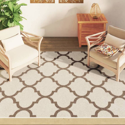 vidaXL Dywan zewnętrzny/wewnętrzny, kolorowy 160x230 cm antypoślizgowy