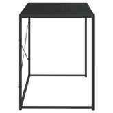 vidaXL Biurko komputerowe, czarne 110x60x70 cm materiał drewnopochodny