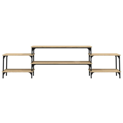 vidaXL Szafka pod TV, dąb sonoma, 197x35x52cm, materiał drewnopochodny