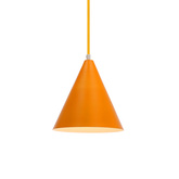Lampa wisząca żółta stożek Voss Ledea 50101179