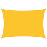 Żagiel przeciwsłoneczny, 160 g/m?, żółty, 2x3 m, HDPE