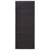 vidaXL Dywanik, naturalny sizal, 80x200 cm, czarny