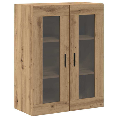 Szafki montowane na ścianie 2 szt. dąb artisan