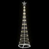 Choinka świąteczna LED Ciepła biel 51 x 51 x 190 cm Metal